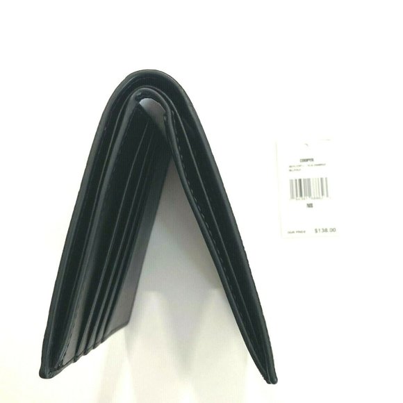 Michael Kors Men's/Women's Cooper Billfold Green Wallet Leather Interior w/o Box - Picture 3 of 4